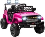 AIYAPLAY Kinder Elektroauto 12V 2,4 GHz Fernbedienung f&uuml;r 3-8 Jahre Rosa 