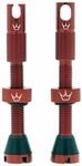 Peaty's MK2 Chris King Tubeless Ventile, 80 mm, Rot