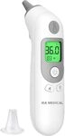 IEA Medical Ohrthermometer fuer Babys, Kinder & Erwachsene, 20 Ersatzkappen 