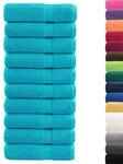 vidaXL Premium-Handt&uuml;cher SOLUND 10 STK. T&uuml;rkis 50x100 cm 600 g/m&sup2;