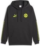 PUMA Herren Borussia Dortmund King Hoodie S, Flat Dark Gray Yellow Alert