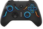 Wigento Wireless Controller f&uuml;r PC, Android und Switch, RGB Gaming Gamepad mit...