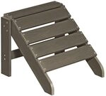 NEG Design Adirondack Fu&szlig;bank MARCY, Braungrau