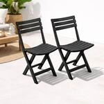 Mojawo 2 St&uuml;ck Bequemer Klappstuhl, Campingsessel f&uuml;r Terrasse, Garten,...