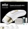 Braun Silk&middot;Expert Pro 5 Epilierer mit Lichtimpuls, 4 K&ouml;pfe, PL5412 Gold