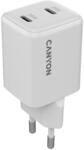 CANYON CU35CC GaN 35W Dual USB-C Wall Charger, Power Delivery PPS Fast Charging,