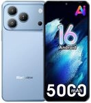Blackview Wave 7C Handy Ohne Vertrag, Android 16 Smartphone, 16GB+64GB/1TB TF,...