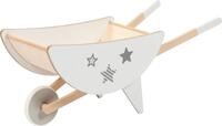 goki 53796 - Schubkarre Sternenfahrt, Griffe und Rollen aus Holz,...