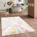 Pergamon Kinderzimmer Teppich Maui Kids Rainbow Star in 5 Gr&ouml;&szlig;en