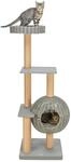 TRIXIE Outdoor Kratzbaum Amalia &ndash; Kratzbaum f&uuml;r drau&szlig;en &ndash; mit Liegepl&auml;tzen &