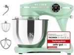 KLAMER K&uuml;chenmaschine 1800W, Knetmaschine Brotteig mit 6L Edelstahlsch&uuml;ssel
