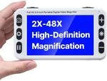 VEVOR Tragbare Digitale Lupe, 5 Zoll HD elektronische Leselupe, Lesehilfe f&uuml;r