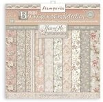 Stamperia Pad 10 sheets cm 30,5x30,5 (12"x12") Maxi Background selection - You and