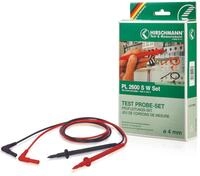 SKS - HIRSCHMANN Set mit Sicherheitsmessleitungen PL 2600 S W Set [Banane...