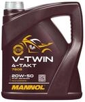 MANNOL 7808 V-Twin Motorrad&ouml;l 20W-50 synthetisch 4-Takt JASO MA/MA3, 4L 