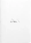 Rhodia 119181C 10 Notizhefte A5 48 Blatt kariert Wei&szlig;