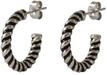 Purelei Twirl Ohrringe Edelstahl 14K Vergoldet 21,88 mm