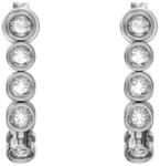 Skagen Moderne Glitz Damen Silberfarbene Ohrringe aus Messing, SKJ5022040