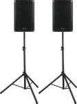 Pronomic C-215 MP 15" Passivbox Stativ Set - 2 Passive 2-Wege Boxen inkl.