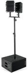 Pronomic V-Array Compact-Wide Set - Aktives PA-System mit 640 Watt (RMS) -...