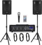 McGrey BP-210 Bandpack PA-Anlage 100 Watt, 4-Kanal Powermixer, 5 x 13 |...