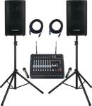 McGrey SL-12/3 PA-Komplettanlage mit Powermixer, 2 Funkmikrofonen |...