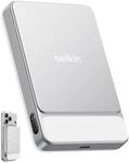 Belkin UltraCharge 10000mAh Magnetische Power Bank, USB-C Port &ndash; Wei&szlig; | 10K