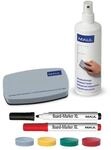 MAUL Whiteboard Zubeh&ouml;rset MAULpicco wei&szlig; rot grau gr&uuml;n gelb schwarz