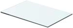 vidaXL Glasboden Glasscheibe Glasplatte f&uuml;r Glasregal Transparent 40 cm x 20 cm