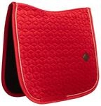 Kentucky Satteldecke - Rotes Samt - Satteldecke Dressur