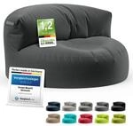 Green Bean Sitzsack Sofa mit F&uuml;llmaterial - Lounge im Sitzsack-Design 90x50cm...