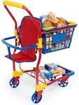 Bayer Design Einkaufswagen f&uuml;r Kinder, mit Spiellebensmittelkartons, bunt | aus