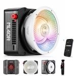 Godox ML40R RGB LED Videolicht, 12300Lux @1m 5600K Full-Color COB Videoleuchte,
