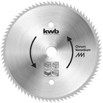 kwb Kreiss&auml;geblatt 160 x 16 mm, Made in Germany, sehr feine Schnitte,...