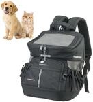 Ferplast Hunderucksack Voyager Backpack, Katzenrucksack, Hundetasche, Hundebox, Weite