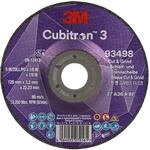 3M Cubitron 3 Cut and Grind Schruppscheibe, 93498, 36+, T27, 10/Pack | 125 mm x...