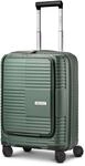 REDOLZ Kleiner Handgep&auml;ck-Koffer mit Laptopfach | Cabin-Trolley