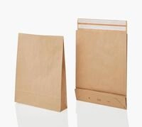 e-Green Faltentasche 500x400x100 mm (100 St&uuml;ck), haftklebende Faltentaschen mit