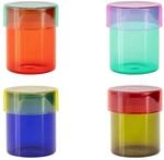 Remember Glasdosen-Set Cosima - 4tlg.-Set aus Glas - H 9 cm, &Oslash; 7,5 cm
