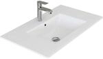 VILSTEIN&reg; Keramik Waschbecken Eckig [100CM] - Aufsatz - & Einbauwaschbecken...