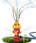alldoro Wassersprinkler Hydrant, roter Wassersprenger f&uuml;r Kinder & Garten | lustiges