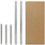 shelfplaza Home 120x60cm Fachboden-Set verzinkt