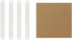 shelfplaza Home 45x45cm Fachboden-Set wei&szlig;