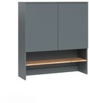 Vicco Waschmaschinenschrank Viktor, Anthrazit/Eiche, 93.6 x 100.4 cm | zur