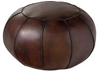 MASSIVMOEBEL24.DE Polsterhocker braun Chesterfield #19 | 58x58x38 cm (BxTxH) 6...