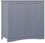Vicco W&auml;scheschrank Bianco, Grau, 83 x 80 cm