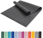 Myga Einsteiger-Yogamatte | Rutschfest & Leicht zu tragen &ndash; 4 mm Dicke | Ideal f&uuml;r