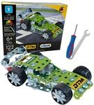 Eitech DTM Racer Green - Metallbaukasten 80256, Modellauto, 120+ Bauteile 