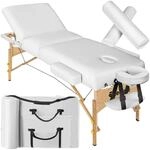tectake&reg; Mobile Massageliege mit 3 Zonen, klappbar, mit 7,5 cm Polsterung, bis...