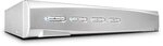 LINDY 39337 4 Port DVI-I Single Link, USB 2.0 & Audio KVM Switch Pro, Silber